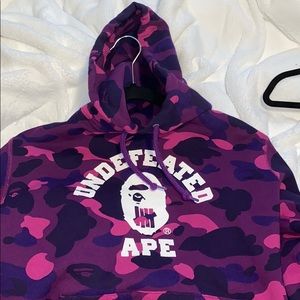 Bape hoodie & sweatpants set